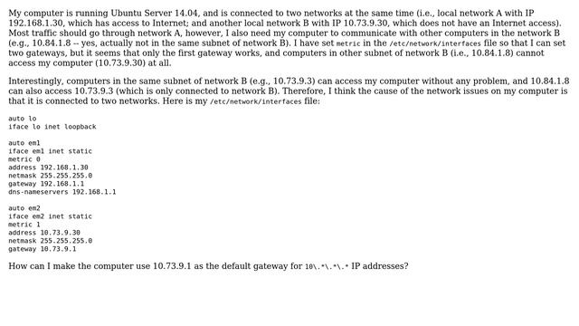 Ubuntu: Configure two network interfaces on Ubuntu 14.04 смотреть онлайн