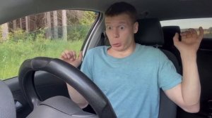 Малой учится водить (часть 1)