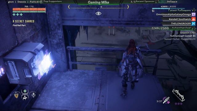 How to Find the Spear/Lance Rail Part in the Drone Hangar | Horizon Zero Dawn: The Frozen Wilds смотреть онлайн
