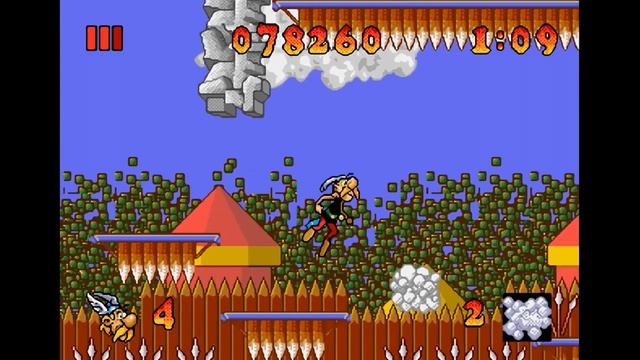 Asterix And The Great Rescue  СЕГА ПРОХОЖДЕНИЕ