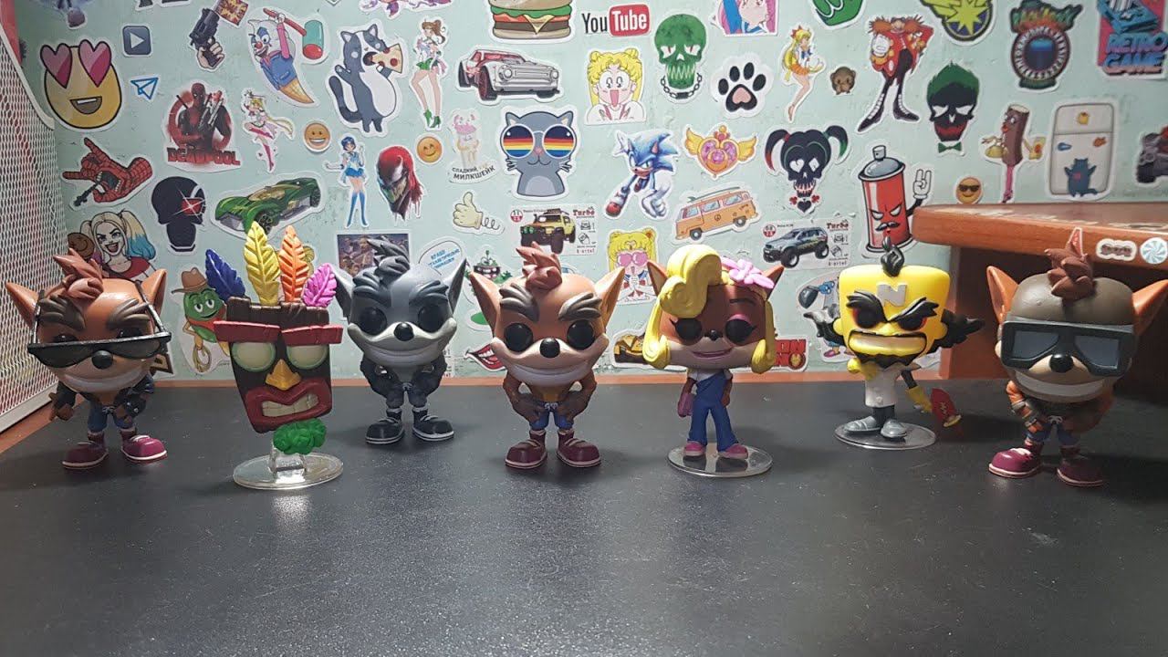 Фигурки по КРЭШУ от Funko! смотреть онлайн