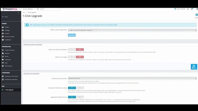 Actualizar Prestashop 1.7 смотреть онлайн