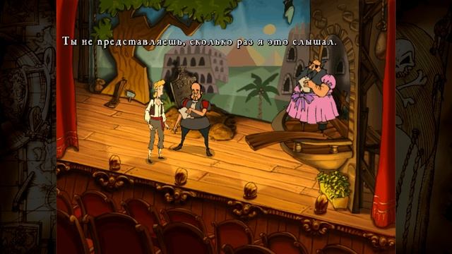 Душевное прохождение The Curse of Monkey Island..."Первая Дуэль"...E02 смотреть онлайн