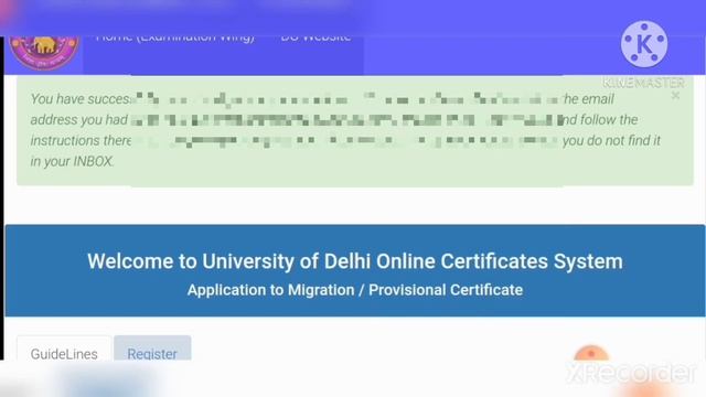 DU PROVISIONAL CERTIFICATE ONLINE| #du #provisionalcertificate #updates #education #delhiuniversity смотреть онлайн