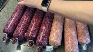 Как сделать колбасу СЕРВЕЛАТ в домашних условиях. Отличная колбаса своими руками дома, рецепт