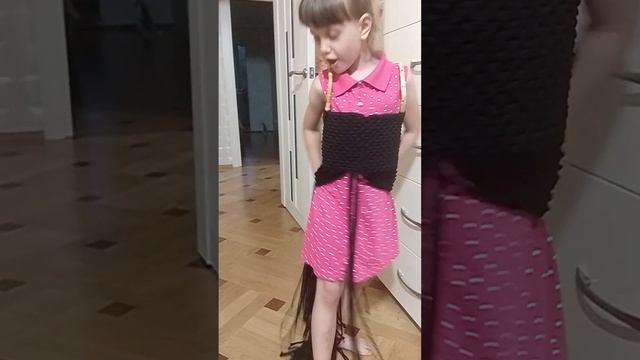 Удивительное превращение ПЛАТЬЯ в СУМКУ макраме / Amazing transformation of a DRESS into a BAG смотреть онлайн