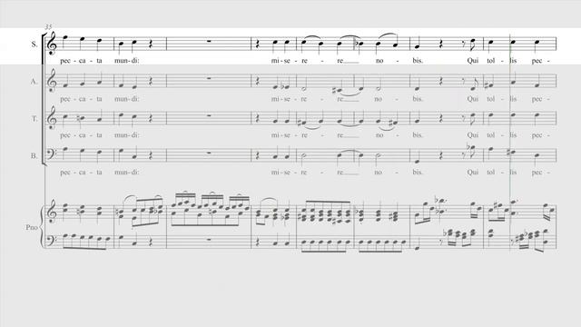 Mozart - Missa Brevis in C KV259 - Gloria - Soprano смотреть онлайн