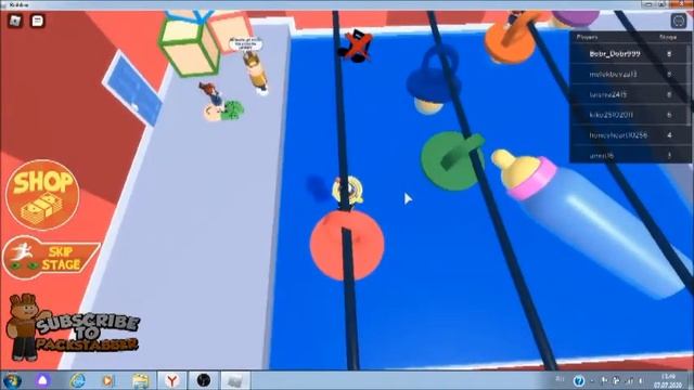 В этот Детский сад не ходит не один ребёнок... | (UPDATE) Escape the Daycare Obby!!! смотреть онлайн