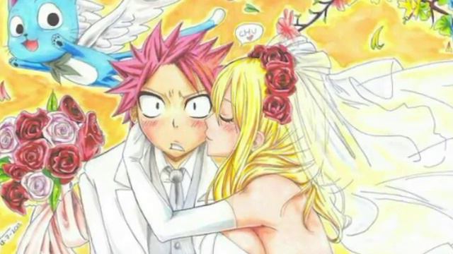 Свадьба Нацу и Люси смотреть онлайн