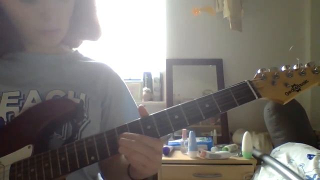 April - Beach Bunny Guitar cover смотреть онлайн