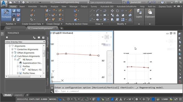 Civil 3D 2018 New Feature: Offset Profiles & Connected Alignments - Pt. 2 смотреть онлайн