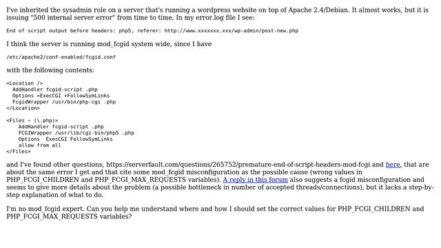 DevOps & SysAdmins: End of script output before headers: php5 смотреть онлайн