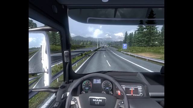 Покатушки Euro Truck Simulator 2. Где получить права категории C в России? смотреть онлайн