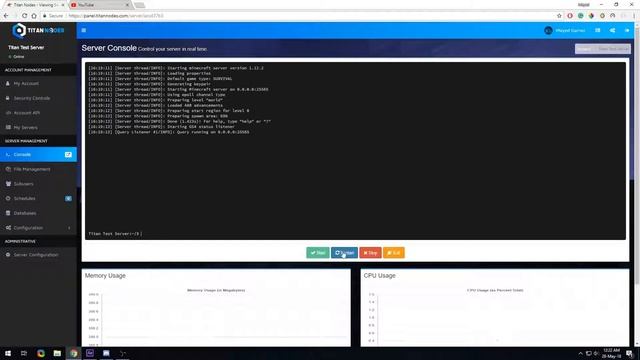 Titan Nodes | Basic Pterodactyl Panel Showcase смотреть онлайн