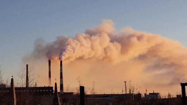 ПОЛЯРНЫЙ ДЕНЬ В НОРИЛЬСКЕ/ КРАСИВЫЙ ЗАКАТ/ ГАЗ В НОРИЛЬСКЕ смотреть онлайн
