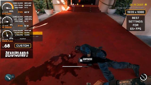 DEAD ISLAND 2 GTX 1650 BEST SETTINGS