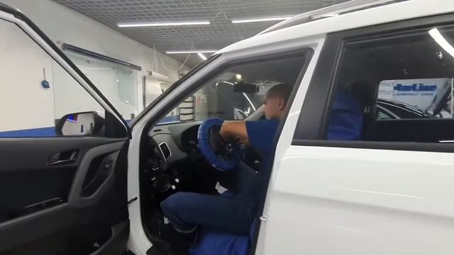 Hyundai Creta — тонировка задней части пленкой Shadow Guard 95 и установка сигнализации StarLine A9 смотреть онлайн