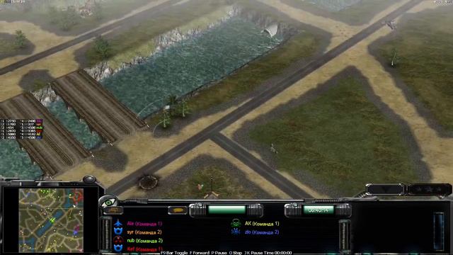 На миллиметр от поражения! Серафим против Каракута [C&C Generals Contra 009] TOP REPLAY смотреть онлайн
