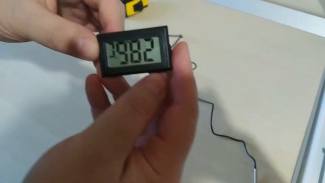 Цифровой Автомобильный термометр ЖК-дисплеем смотреть онлайн