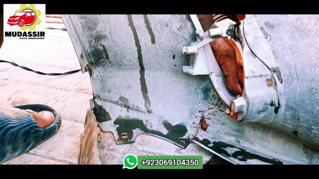 Toyota Aqua (2017) Front Bumper Denting & Repairing смотреть онлайн