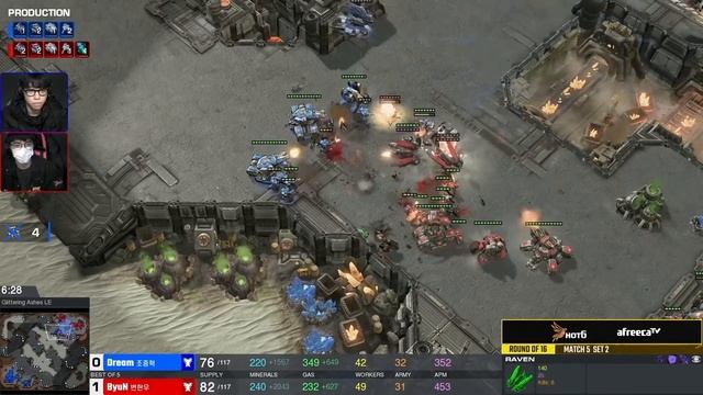 [2022 GSL Super Tournament 1] Ro.16 | Dream (T) vs. ByuN (T) смотреть онлайн