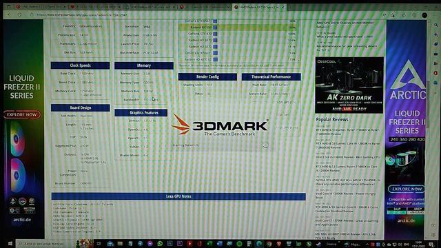 Unboxing Test 3DMark Fire Strike Benchmark AFOX Radeon™ RX 550 2GB GDDR5 128BIT смотреть онлайн