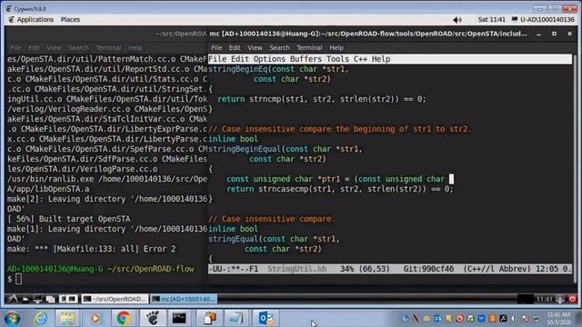 VLSI EDA OpenROAD on Windows смотреть онлайн