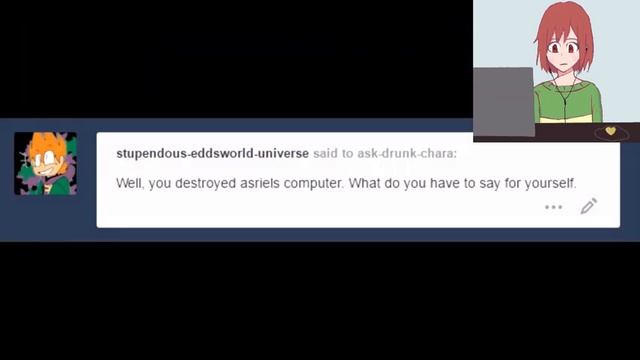 Chara (Undertale) reacts to Ask drunk Chara part 6 смотреть онлайн
