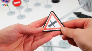 Светофор с дорожными знаками с-159-ф