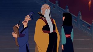 Mulan 1998 film   Mulan Is Praised By The Emperor
