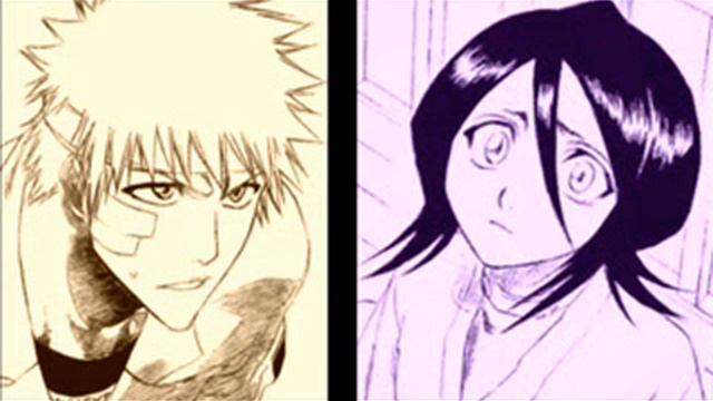 Bleach: Glow - Ichigo And Rukia