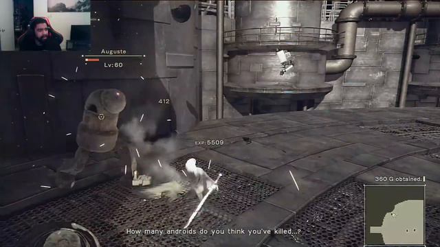 NIER: AUTOMATA (Route C) Gameplay Walkthrough EP.5- The Tower FULL GAME смотреть онлайн