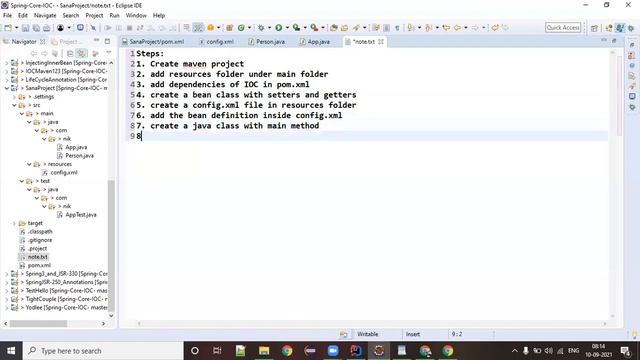 Spring IOC intro Scope class9 смотреть онлайн