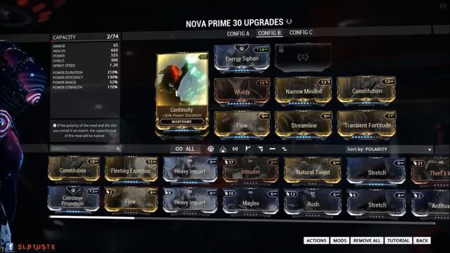 Warframe - Nova Prime Builds - Fast & Slow смотреть онлайн