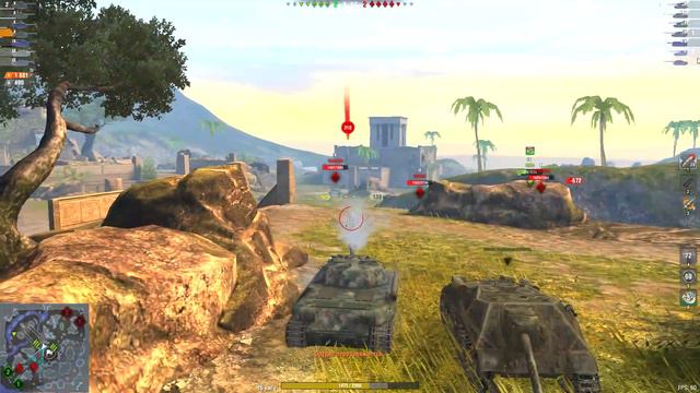 WZ 111 5A WoT BlitZ Древние пирамиды! 1 степень! смотреть онлайн