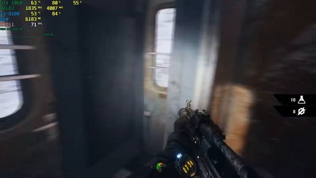 METRO EXODUS on GTX 1060 6GB + Intel Core i3-8100 + 2x4GB DDR4 2400MHZ смотреть онлайн