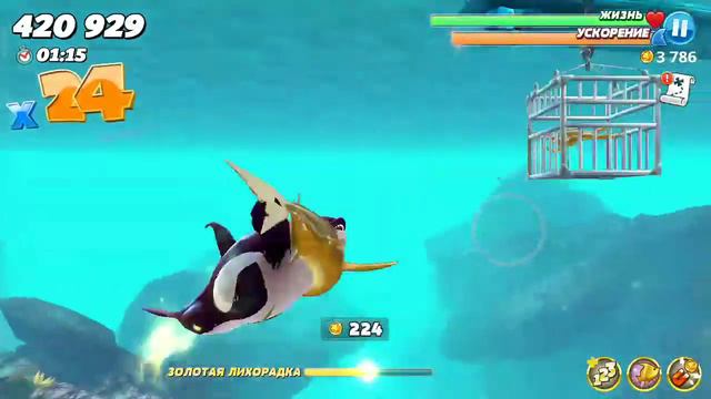 Hungry Shark World Косатка смотреть онлайн