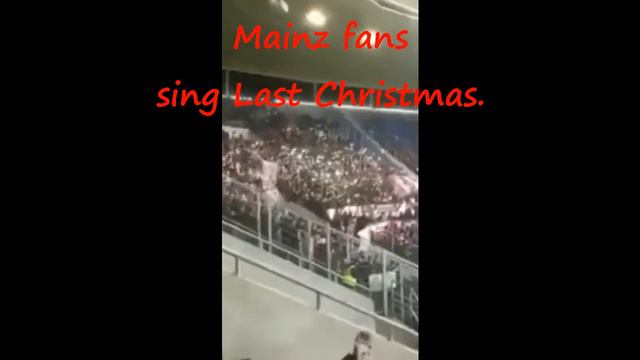 Фаны Майнца поют Last Christmas Mainz fans sing Last Christmas смотреть онлайн