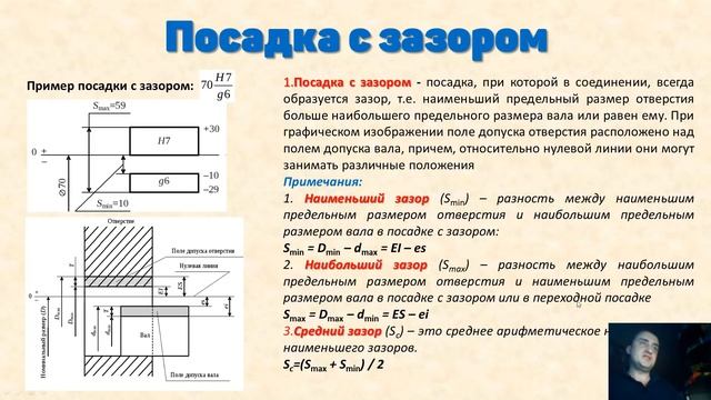 Допуски и посадки. Посадка с зазором. Посадка с натягом. Переходная посадка смотреть онлайн