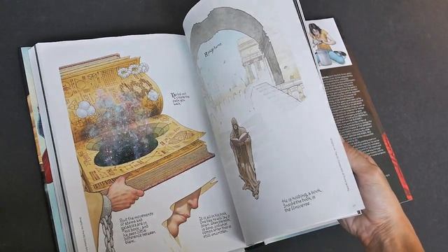 Graphic Ink: The DC Comics Art of Frank Quitely (book flip) смотреть онлайн