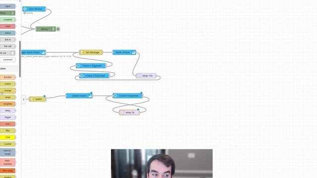DIY Security Alarm System in Home Assistant Part 2 - Node Red Flows смотреть онлайн