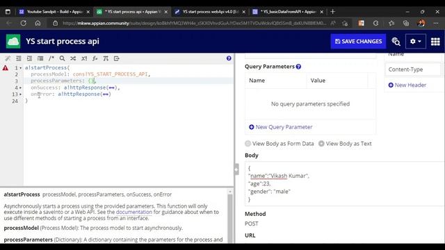 POST Web API tutorial | Start process with API | Extract Data from JSON | Appian Tutorial смотреть онлайн