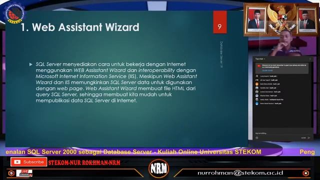 Pengenalan SQL Server 2000 sebagai Database Server - Kuliah di Universitas STEKOM Weleri смотреть онлайн