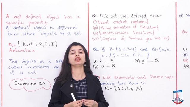 Class 6 - Mathematics - Chapter 1 - Lecture 1 Introduction to sets - Allied Schools смотреть онлайн