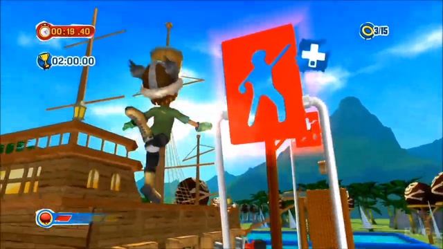 Wipeout: Create & Crash - Walkthrough - Part 3 - Wipeouts Ahoy! (X360) [HD] смотреть онлайн