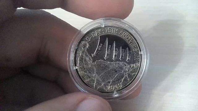 Биметаллические монеты Великобритания 2 фунта 2019 (439) 75 лет высадке в Нормандии смотреть онлайн