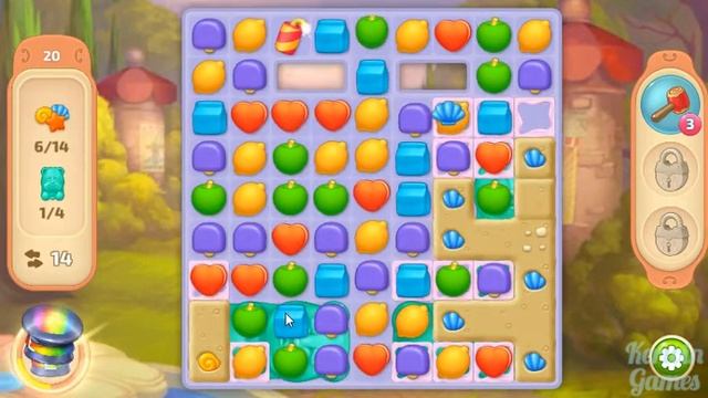Matchland - Build your Theme Park Level 20 - No Boosters смотреть онлайн