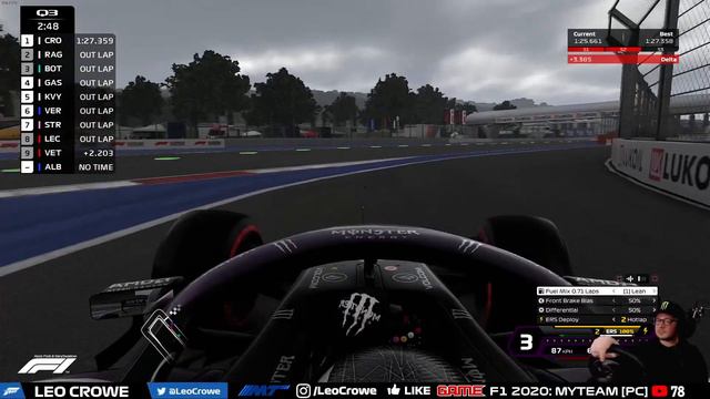 F1 2020™️ MyTEAM S03: MONSTER MERCEDES 🎌 RUSSIA 🉐 #17 смотреть онлайн