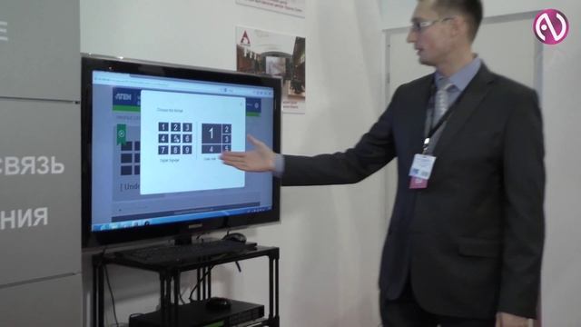 ATEN: матричные коммутаторы VM5808 и VM1600 на Integrated Systems Russia 2014