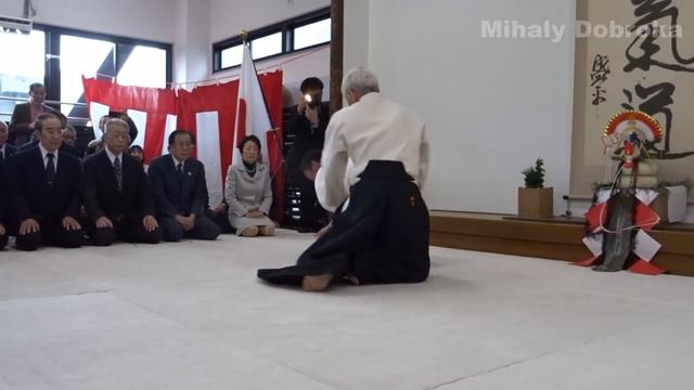 7 Моритеру Уэсиба (досю). Новогодняя демонстрация айкидо (2020)